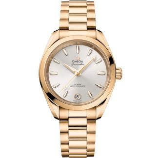 Omega Seamaster Aqua Terra Shades 34 mm, oro Moonshine™ su oro Moonshine™ 220.50.34.20.02.001