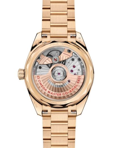 Omega Seamaster Aqua Terra Shades 34 mm, oro Moonshine™ su oro Moonshine™ 220.50.34.20.08.001 - immagine 2