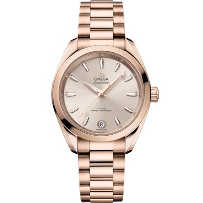 Omega Seamaster Aqua Terra Shades 34 mm, oro Sedna™ su oro Sedna™ 220.50.34.20.09.001