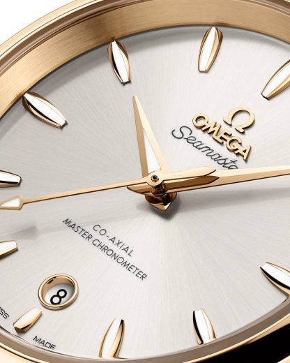 Omega Seamaster Aqua Terra Shades 38 mm, acciaio - oro Moonshine™ su acciaio-oro Moonshine™ 220.20.38.20.02.002 - immagine 4