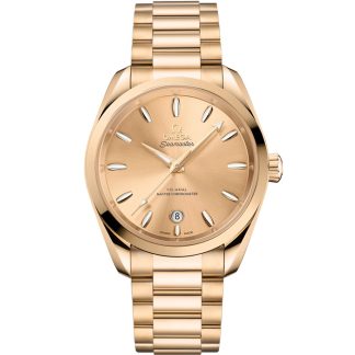 Omega Seamaster Aqua Terra Shades 38 mm, oro Moonshine™ su oro Moonshine™ 220.50.38.20.08.001
