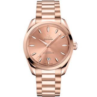 Omega Seamaster Aqua Terra Shades 38 mm, oro Sedna™ su oro Sedna™ 220.50.38.20.10.001