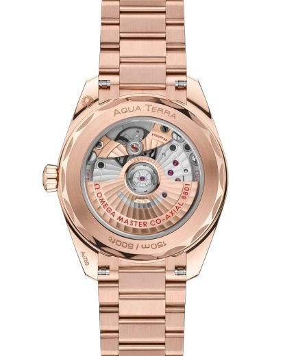 Omega Seamaster Aqua Terra Shades 38 mm, oro Sedna™ su oro Sedna™ 220.55.38.20.09.001 - immagine 2