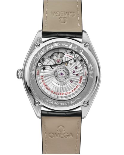 Omega Seamaster Boutique Editions 39,5 mm, acciaio su cinturino di pelle 511.13.40.20.11.002 - immagine 2