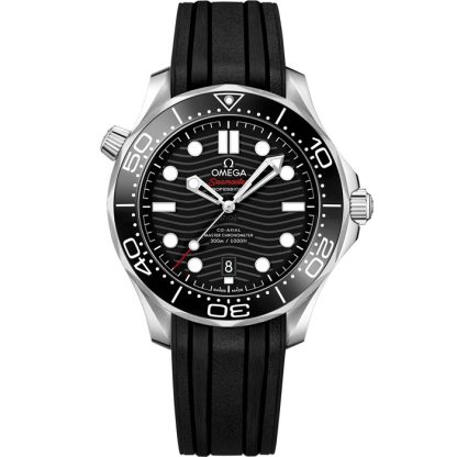 Omega Seamaster Diver 300M 42 mm, acciaio su cinturino in caucciù 210.32.42.20.01.001