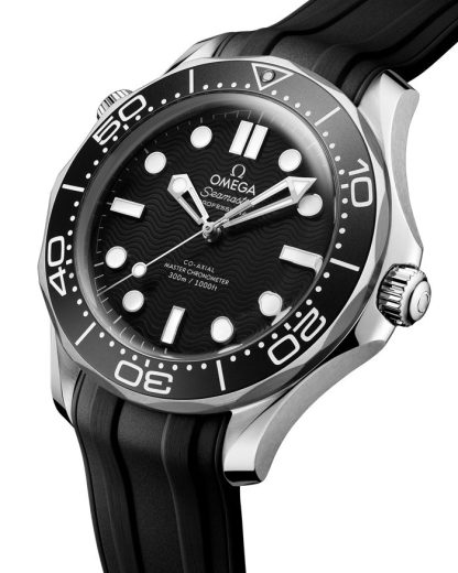 Omega Seamaster Diver 300M 42 mm, acciaio su cinturino in caucciù 210.32.42.20.01.003 - immagine 3