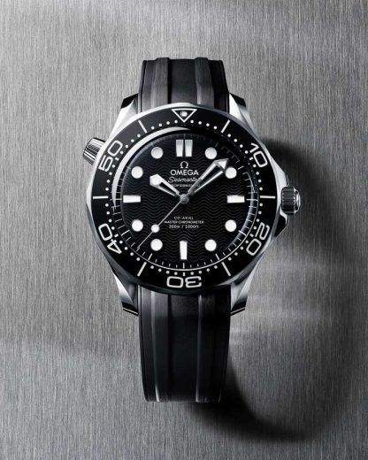 Omega Seamaster Diver 300M 42 mm, acciaio su cinturino in caucciù 210.32.42.20.01.003 - immagine 5