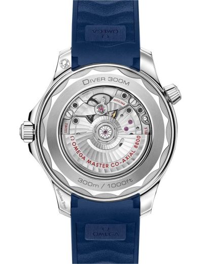 Omega Seamaster Diver 300M 42 mm, acciaio su cinturino in caucciù 210.32.42.20.03.001 - immagine 2
