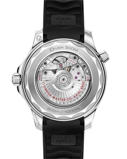 Omega Seamaster Diver 300M 42 mm, acciaio su cinturino in caucciù 210.32.42.20.04.001 - immagine 2