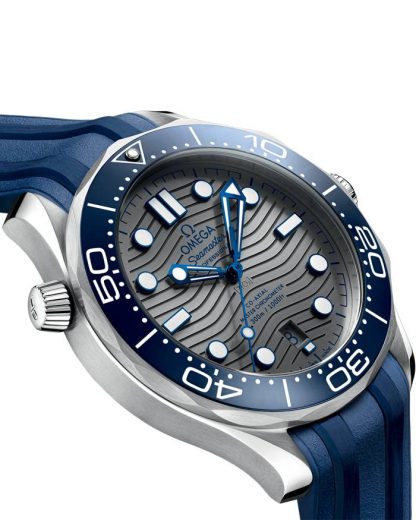 Omega Seamaster Diver 300M 42 mm, acciaio su cinturino in caucciù 210.32.42.20.06.001 - immagine 3