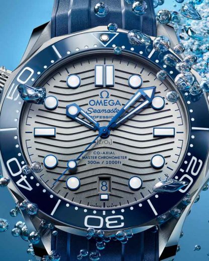 Omega Seamaster Diver 300M 42 mm, acciaio su cinturino in caucciù 210.32.42.20.06.001 - immagine 4