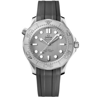 Omega Seamaster Diver 300M 42 mm, acciaio su cinturino in caucciù 210.32.42.20.06.002