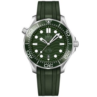 Omega Seamaster Diver 300M 42 mm, acciaio su cinturino in caucciù 210.32.42.20.10.001