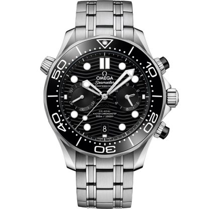 Omega Seamaster Diver 300M 44 mm, acciaio su acciaio 210.30.44.51.01.001