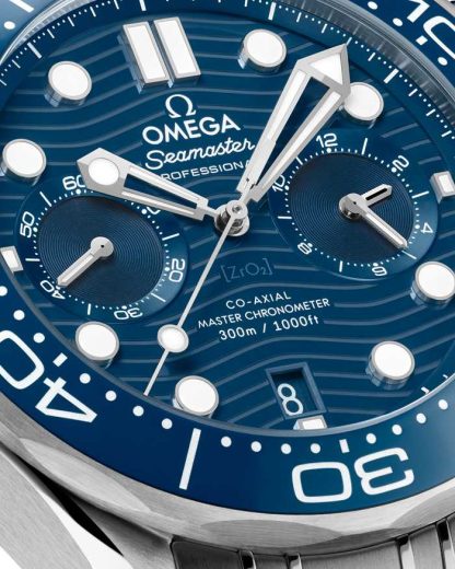 Omega Seamaster Diver 300M 44 mm, acciaio su acciaio 210.30.44.51.03.001 - immagine 3