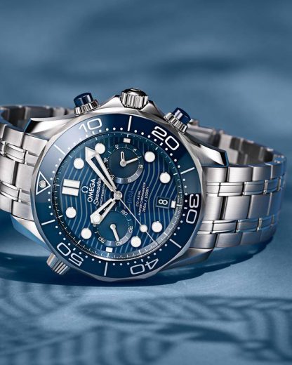 Omega Seamaster Diver 300M 44 mm, acciaio su acciaio 210.30.44.51.03.001 - immagine 4