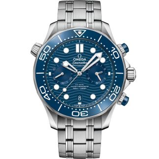 Omega Seamaster Diver 300M 44 mm, acciaio su acciaio 210.30.44.51.03.001