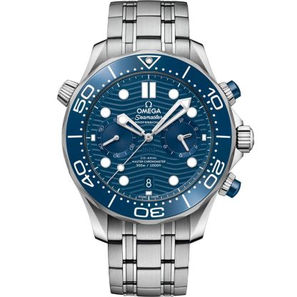 Omega Seamaster Diver 300M 44 mm, acciaio su acciaio 210.30.44.51.03.001