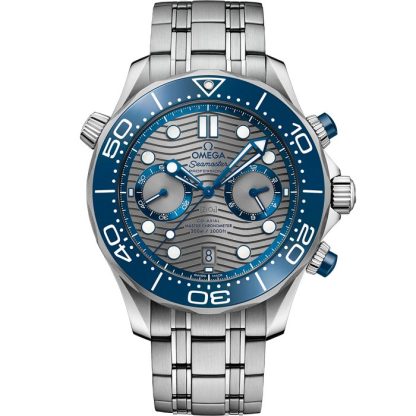 Omega Seamaster Diver 300M 44 mm, acciaio su acciaio 210.30.44.51.06.001