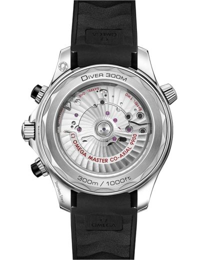 Omega Seamaster Diver 300M 44 mm, acciaio su cinturino in caucciù 210.32.44.51.01.001 - immagine 2