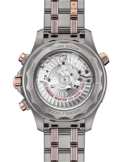 Omega Seamaster Diver 300M 44 mm, titanio - tantalio - oro Sedna™ su titanio - tantalio - oro Sedna™ 210.60.44.51.03.001 - immagine 2