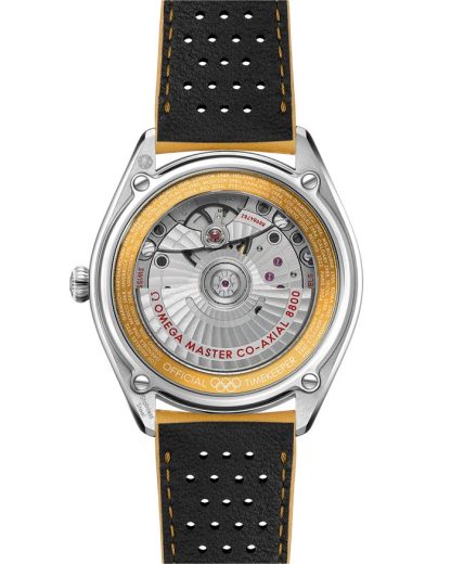 Omega Seamaster Olympic Official Timekeeper 39,5 mm, acciaio su cinturino di pelle 522.32.40.20.01.002 - immagine 2