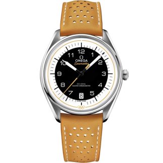 Omega Seamaster Olympic Official Timekeeper 39,5 mm, acciaio su cinturino di pelle 522.32.40.20.01.002
