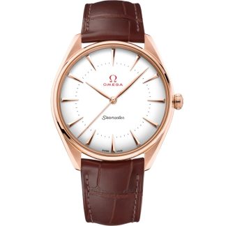 Omega Seamaster Olympic Official Timekeeper 39,5 mm, oro Sedna™ su cinturino di pelle 522.53.40.20.04.003