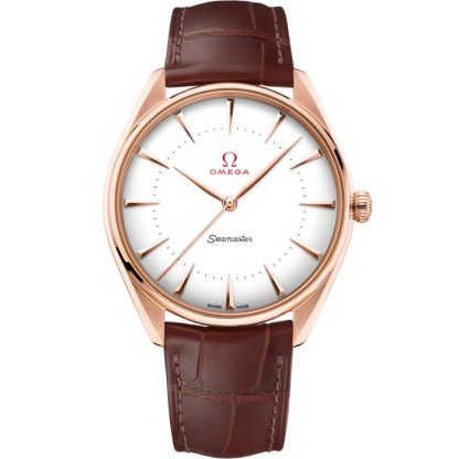 Omega Seamaster Olympic Official Timekeeper 39,5 mm, oro Sedna™ su cinturino di pelle 522.53.40.20.04.003