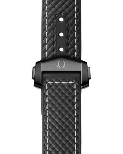 Omega Seamaster Planet Ocean 600M 39,5 mm, ceramica nera su cinturino in caucciù 215.92.40.20.01.001 - immagine 3