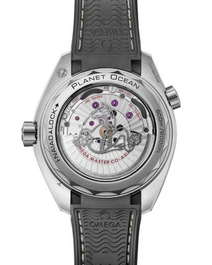 Omega Seamaster Planet Ocean 600M 43,5 mm, acciaio su cinturino in caucciù 215.32.44.21.01.002 - immagine 2