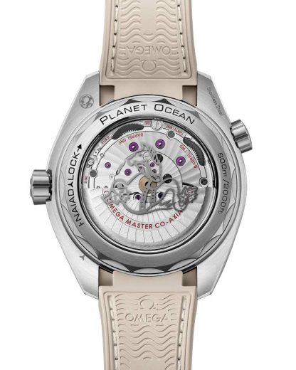Omega Seamaster Planet Ocean 600M 43,5 mm, acciaio su cinturino in caucciù 215.32.44.21.09.001 - immagine 2