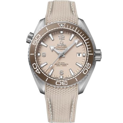 Omega Seamaster Planet Ocean 600M 43,5 mm, acciaio su cinturino in caucciù 215.32.44.21.09.001
