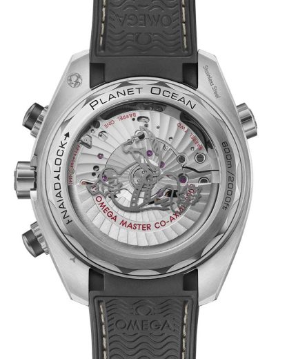 Omega Seamaster Planet Ocean 600M 45,5 mm, acciaio su cinturino in caucciù 215.32.46.51.01.004 - immagine 2