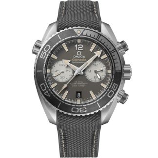 Omega Seamaster Planet Ocean 600M 45,5 mm, acciaio su cinturino in caucciù 215.32.46.51.01.004