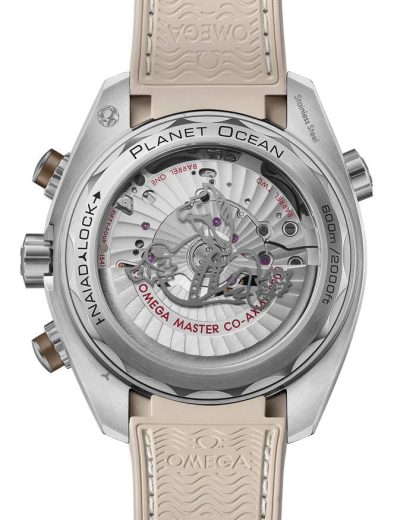 Omega Seamaster Planet Ocean 600M 45,5 mm, acciaio su cinturino in caucciù 215.32.46.51.09.001 - immagine 2