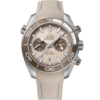 Omega Seamaster Planet Ocean 600M 45,5 mm, acciaio su cinturino in caucciù 215.32.46.51.09.001
