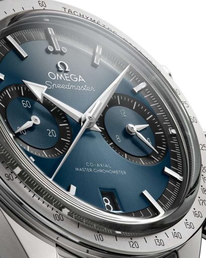 Omega Speedmaster '57 40,5 mm, acciaio su acciaio 332.10.41.51.03.001 - immagine 4