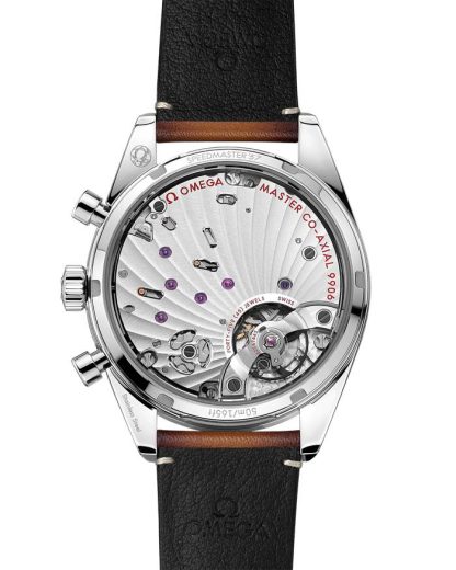 Omega Speedmaster '57 40,5 mm, acciaio su cinturino di pelle 332.12.41.51.01.001 - immagine 2