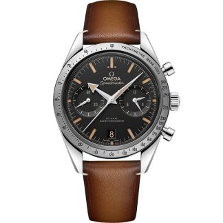 Omega Speedmaster '57 40,5 mm, acciaio su cinturino di pelle 332.12.41.51.01.001