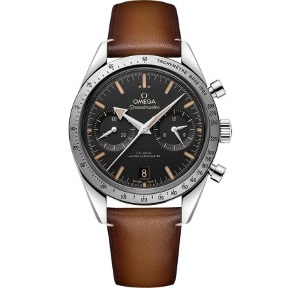 Omega Speedmaster '57 40,5 mm, acciaio su cinturino di pelle 332.12.41.51.01.001