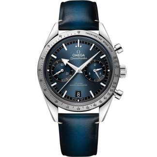 Omega Speedmaster '57 40,5 mm, acciaio su cinturino di pelle 332.12.41.51.03.001