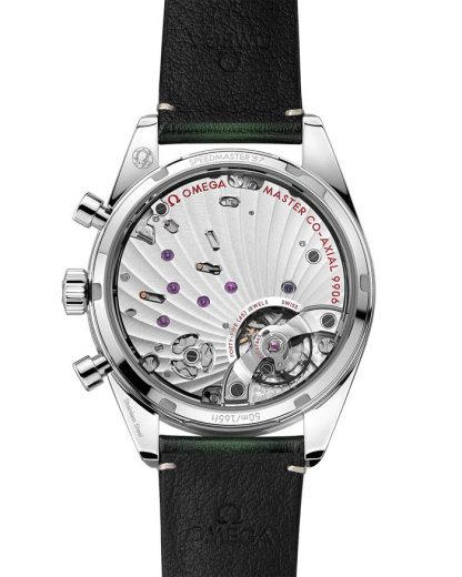 Omega Speedmaster '57 40,5 mm, acciaio su cinturino di pelle 332.12.41.51.10.001 - immagine 2