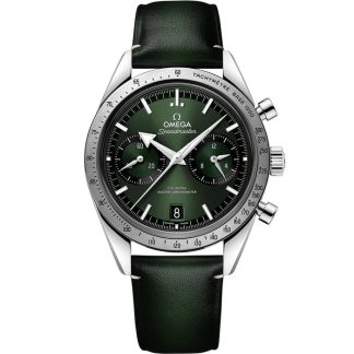 Omega Speedmaster '57 40,5 mm, acciaio su cinturino di pelle 332.12.41.51.10.001