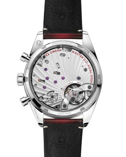 Omega Speedmaster '57 40,5 mm, acciaio su cinturino di pelle 332.12.41.51.11.001 - immagine 2