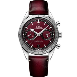 Omega Speedmaster '57 40,5 mm, acciaio su cinturino di pelle 332.12.41.51.11.001