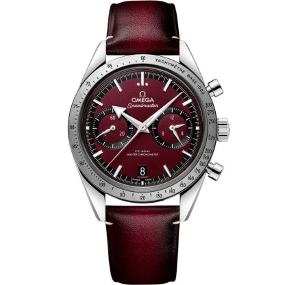 Omega Speedmaster '57 40,5 mm, acciaio su cinturino di pelle 332.12.41.51.11.001