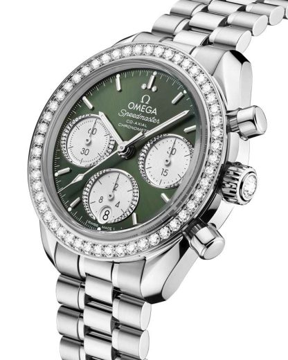 Omega Speedmaster 38 38 mm, acciaio su acciaio 324.15.38.50.60.001 - immagine 3
