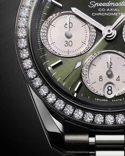 Omega Speedmaster 38 38 mm, acciaio su acciaio 324.15.38.50.60.001 - immagine 6