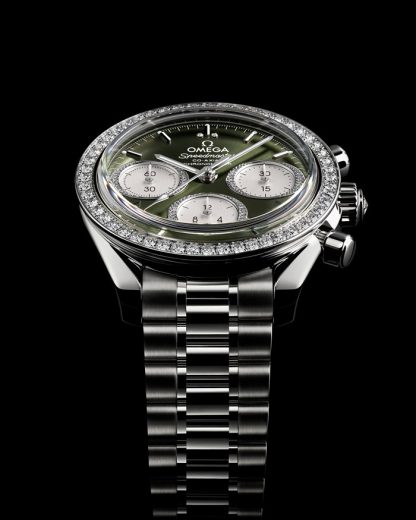 Omega Speedmaster 38 38 mm, acciaio su acciaio 324.15.38.50.60.001 - immagine 7